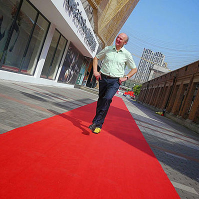 Josef Zotter at opening in Shanghai