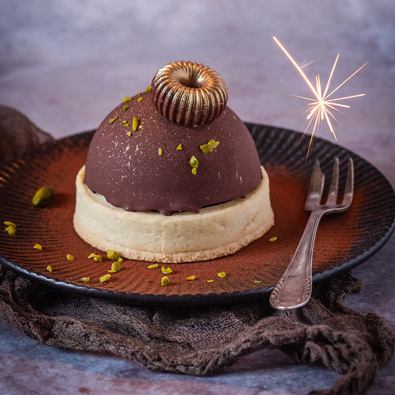 Zwetschken-Marzipan-Tartelette