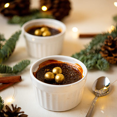 Schoko-Lebkuchen Crème Brûlée