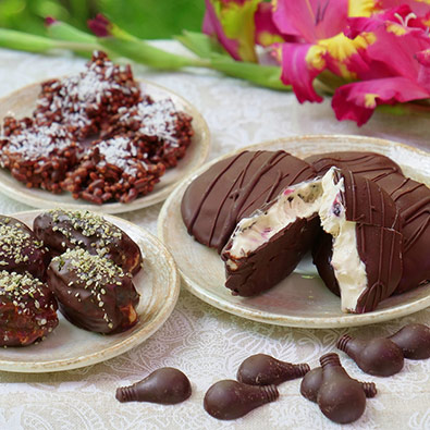 3 schnelle Desserts mit Schokoglasur (ohne Backen)