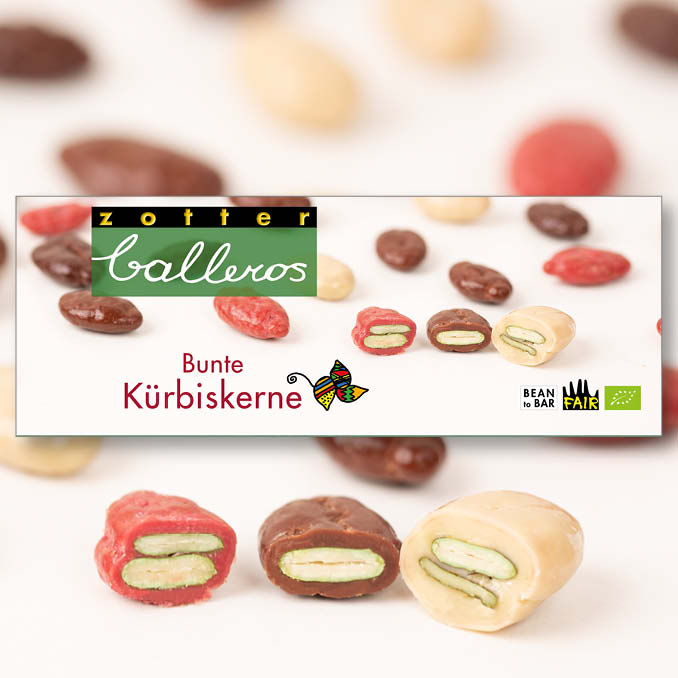 Colourful Pumpkin Seeds