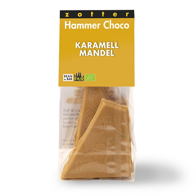 Caramel Bar with Almonds