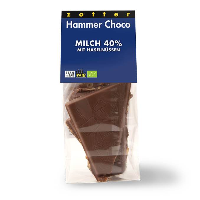 Milk Chocolate with Hazelnuts