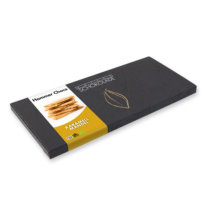Caramel Bar with Almonds