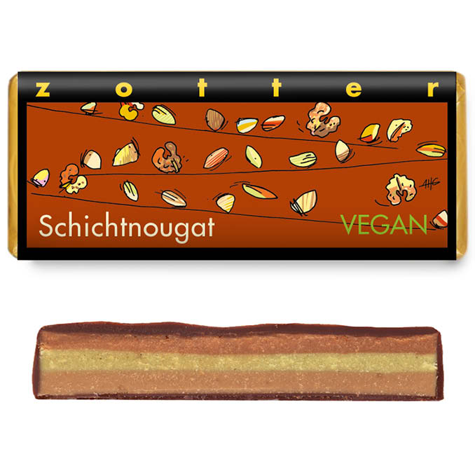 Schichtnougat