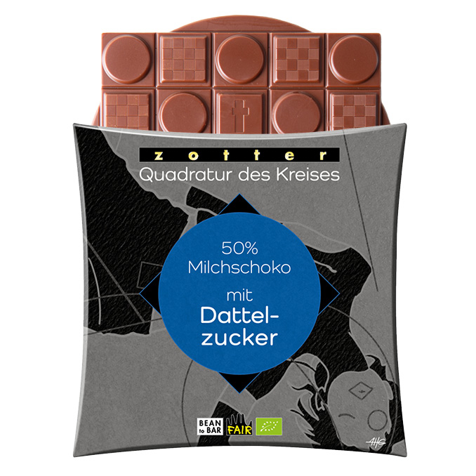 50% Milk Choc with Date Sugar